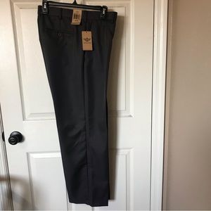 Mens New Docker Black Slacks
